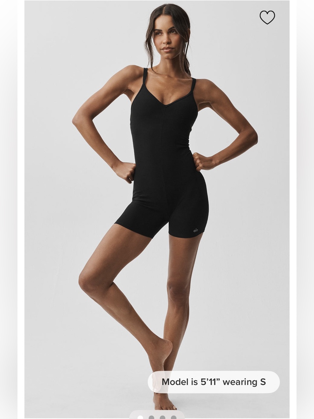 Alosoft Suns Out Onesie - Black